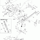 Legend 800 SDI Передняя подвеска и лыжи