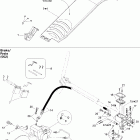 MX Z 550F 06- brake (550f)