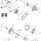 GSX 600 HO 05- pulley system (600 ho)