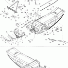 MX Z X 440 Racing 09- frame - front and rear