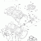 Skandic 600 SUV Картер , водяной и масляный насос