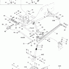 Legend V-1000 Передняя подвеска и лыжи