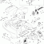 Legend 700 Капот и передняя консоль
