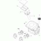 Summit 550F Система забора воздуха