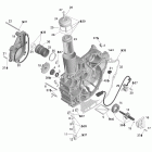 Elite 1500 1st Edition 01- clutch cover, magneto generator