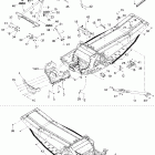 GSX 600 HO 09- frame - front and rear