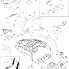 Legend V-1000 Капот и передняя консоль