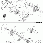 Summit 800 HO 05- pulley system (800 ho)