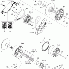 GSX 500 SS 05- pulley system (500 ss)
