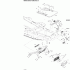 MX Z 800 HO Renegade/Renegade X Багажник задний