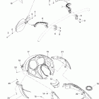 MX Z X 440 Racing Стекло ветровое и консоль