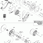 MX Z 600 HO Trail/Adrenaline/X 05- pulley system 600 ho manual std