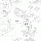 MX Z X 440 Racing Передняя подвеска и лыжи