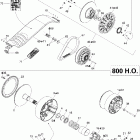 Legend 800 SDI 05- pulley system (800)