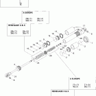 MX Z 600 HO SDI 07- front take apart shocks