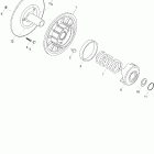 Skandic 600 WTLC Ведомый шкив