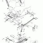 Summit 550 F Передняя подвеска и лыжи