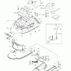 Skandic 600 SUV 09- cab, console, seat 2