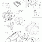 Summit 600 HO/700/800 HO Глушитель