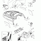 Legend V-1000 Капот и передняя консоль