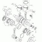 Skandic 440F LT Коленвал и поршни