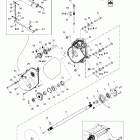 Legend V-1000 05- chaincase and countershaft
