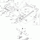 Legend 380F/550F Передняя подвеска и лыжи