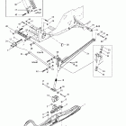 Skandic 500F Передняя подвеска и лыжи