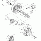 Summit 600 HO/700/800 HO 05- drive pulley (793 ho)