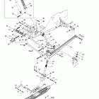 Grand Touring 500/600/700 Передняя подвеска и лыжи