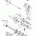 Legend SE 800 SDI 05- chaincase and countershaft