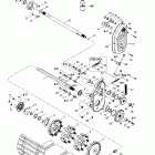 Summit 600 HO/700/800 HO Приводная система