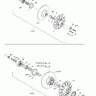 Summit 600 HO/700/800 HO 05- driven pulley (693)