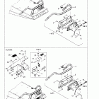 Summit 600 HO/700/800 HO Багажник задний