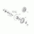 Summit X 800 HO Ведомый шкив