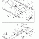 Summit X 800 HO 08- front arm and shock
