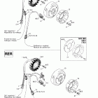 MX Z 500/600/600 HO/700/800 03- magneto (12v, 360w)
