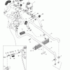 Summit 600 HO/700/800 HO Система охлаждения