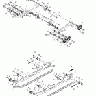 MX Z 500/600/600 HO/700/800 Задняя подвеска