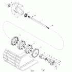 Legend 500/600/700 Привод трака и трак