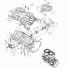 MX Z Blair Morgan Special Edition Картер , водяной и масляный насос