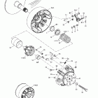Summit 600 HO/700/800 HO Вариатор (593 HO)