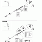 MX Z Rev 600 HO/800/007 Special Edition 07- front take apart shocks