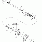 Summit 550 F Ведомый шкив