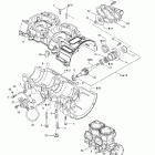 MX Z 800 Rev Картер , водяной и масляный насос