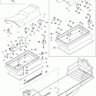 Skandic 500/600 09- cab, console, seat