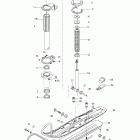 Skandic 500/600 Передняя подвеска и лыжи