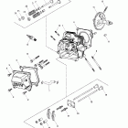 Mini Z 01- cylinder head, camshaft