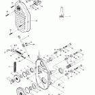 MX Z X 440 Картер трансмиссии