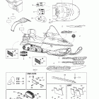 Skandic 500/600 Наклейки и акссесуары